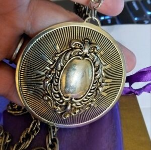 1940's Large Marino Pendant Necklace
